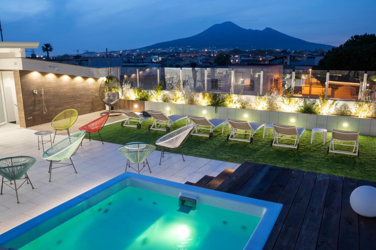 Houses & Rooftop Pompei - Sky Exterior foto